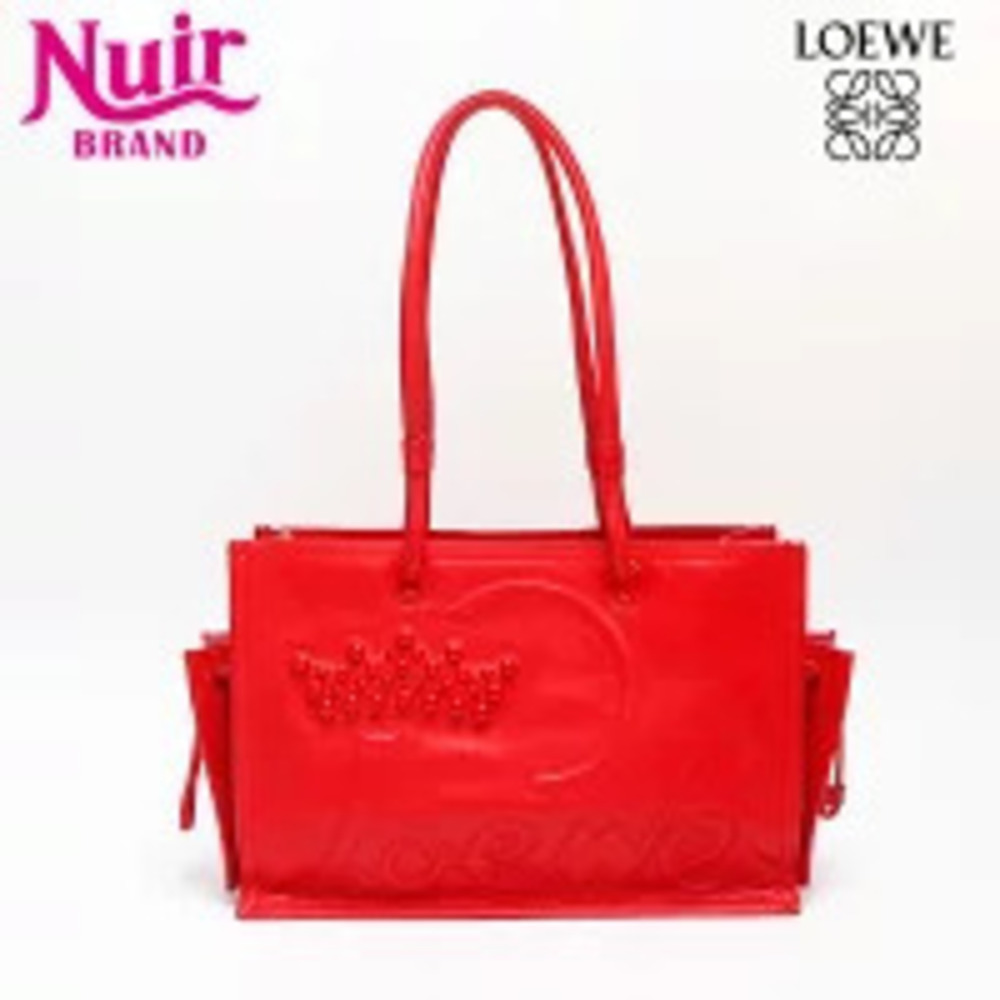 Loewe Shopper Tote Bag Red